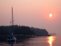 Merchant Harbor sunrise